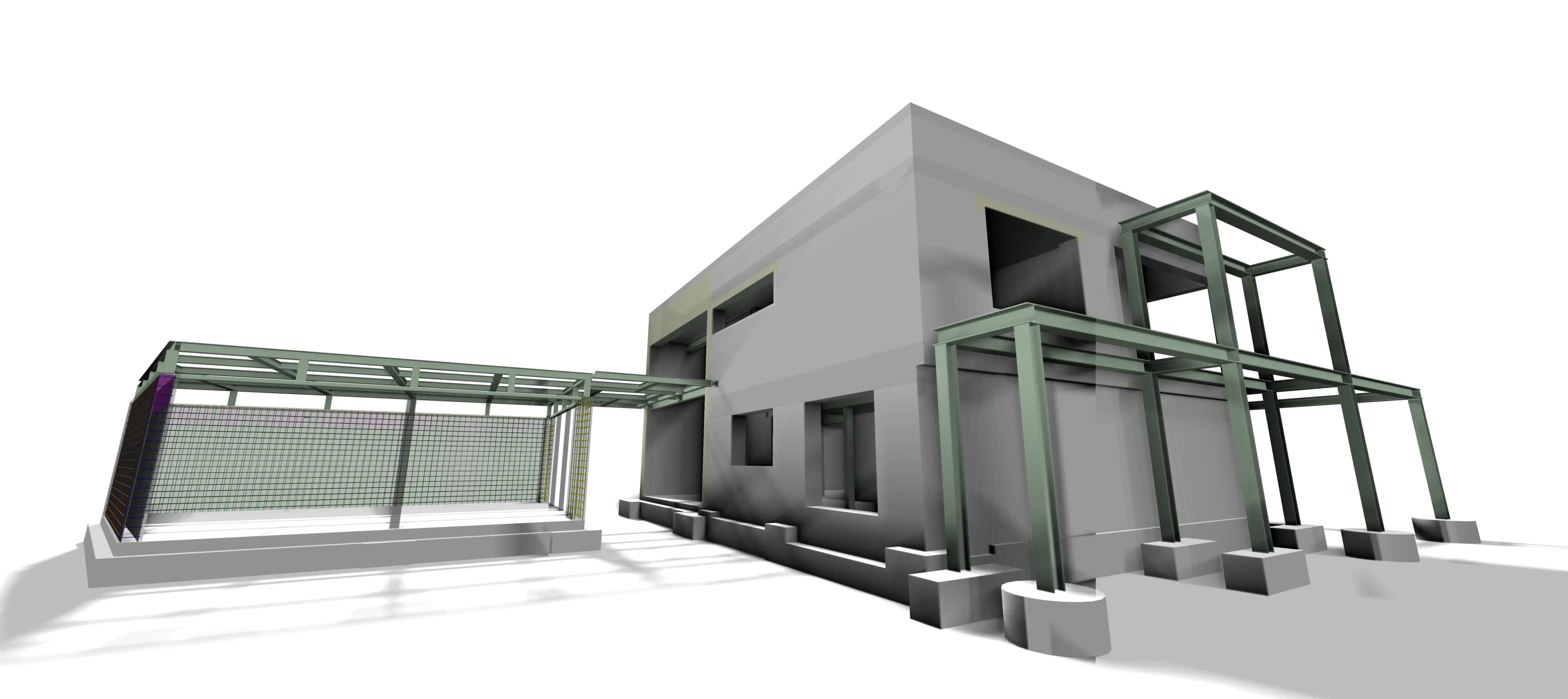 3D model objektu